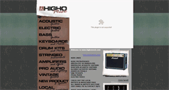 Desktop Screenshot of highomusic.com